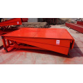 6 T stationary hydraulic yard ramp/loading dock ramp leveler